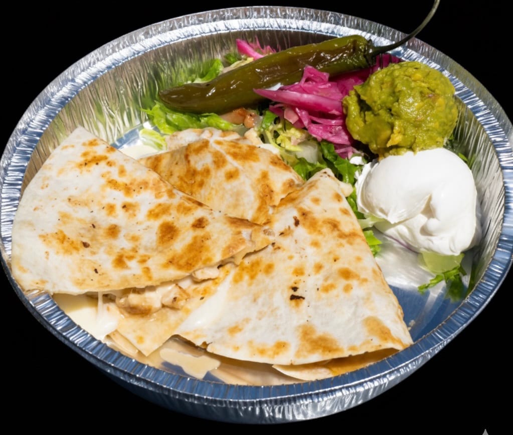Grilled Chicken Quesadilla.