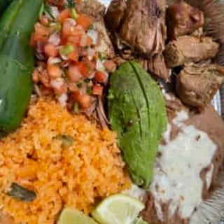 Carnitas Plate
