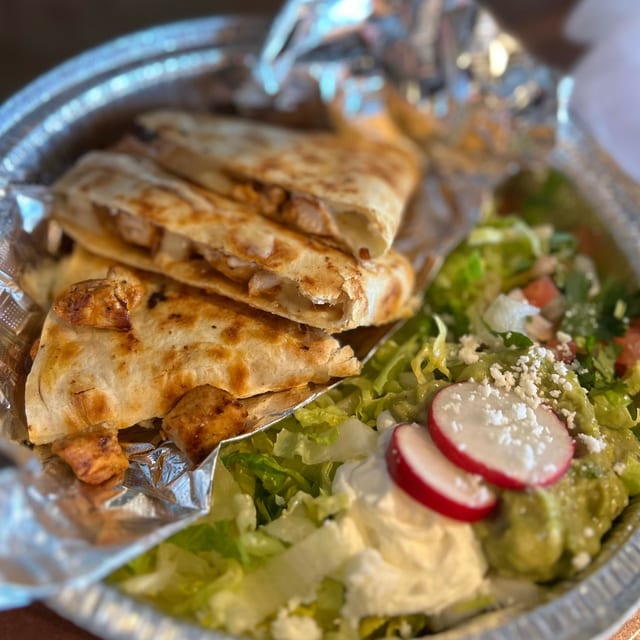 Grilled Chicken Quesadilla.