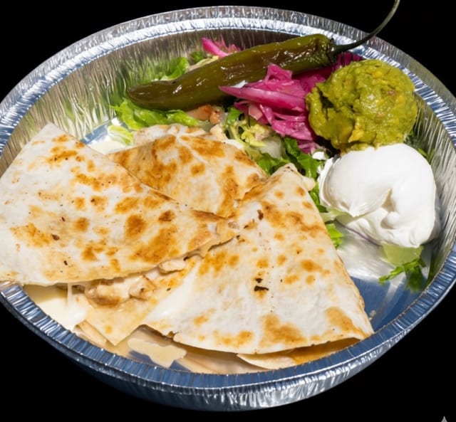 Vegetables Quesadilla.