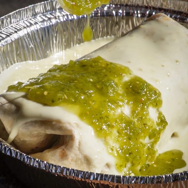 The Veggie Burrito.