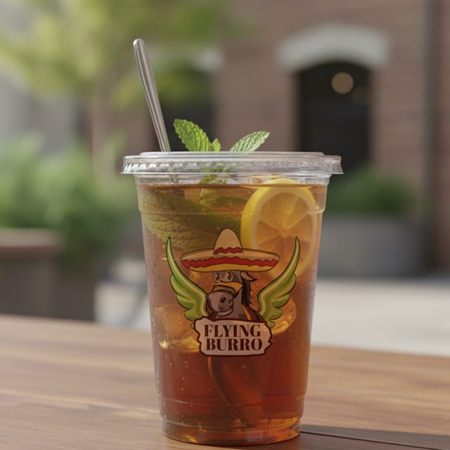 Freshly Brewed Iced Tea.