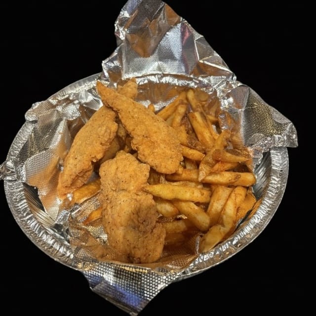 Chicken Fingers & Fries.