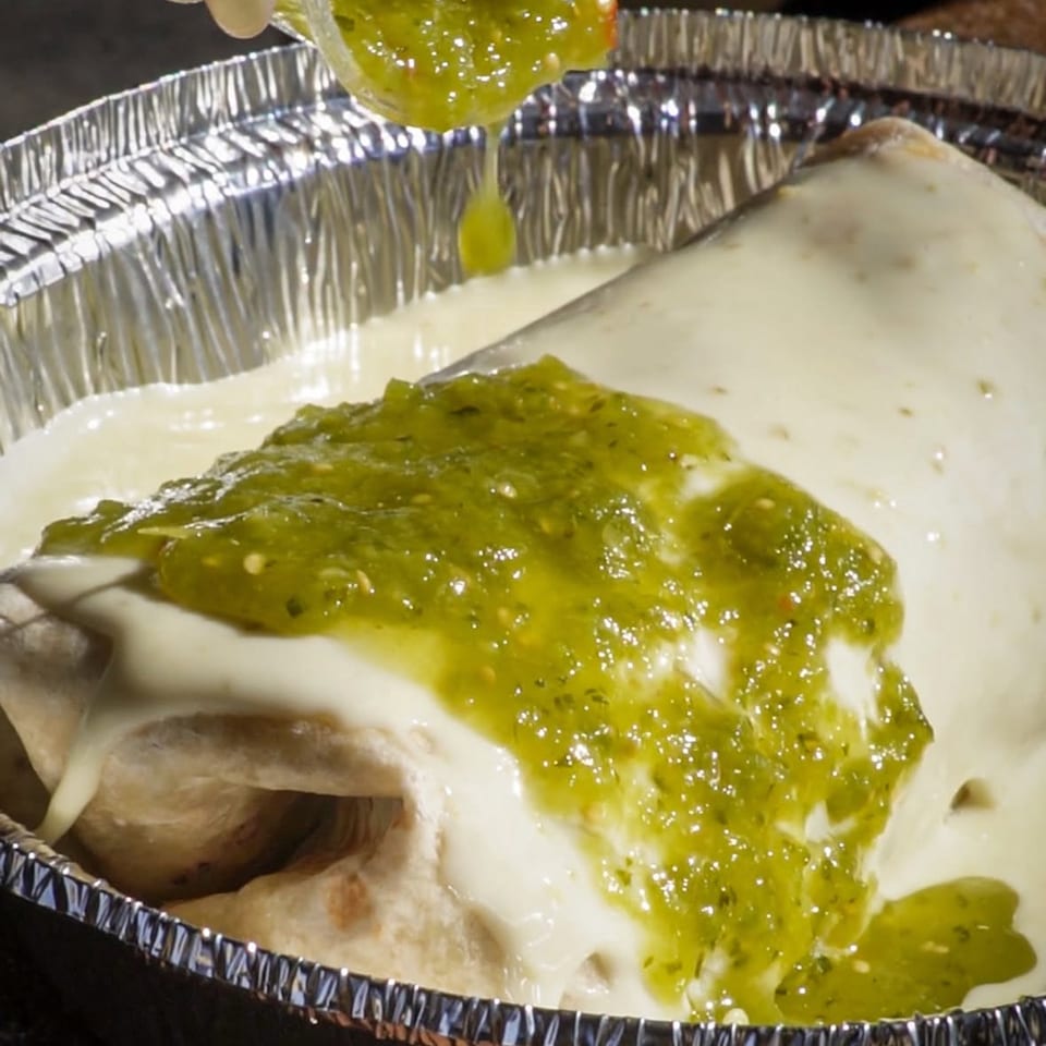 The Veggie Burrito.
