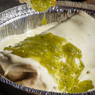 Organic spinach & Veggie Burrito